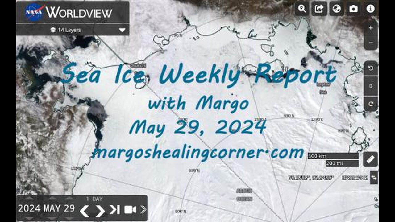 Sea Ice Weekly Report with Margo (May 29, 2024)