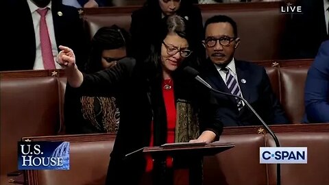 Rashida Tlaib literally breaks down in tears over Ilhan Omar being removed