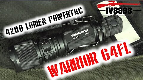 Powertac Warrior G4FL | 4200 Lumens!