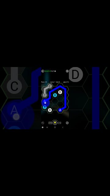 flow free Hexes: easy level 3