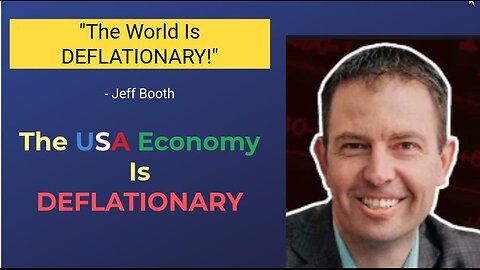 "Things Are Becoming CHEAPER!" - Jeff Booth || The World Economy Is DEFLATIONARY