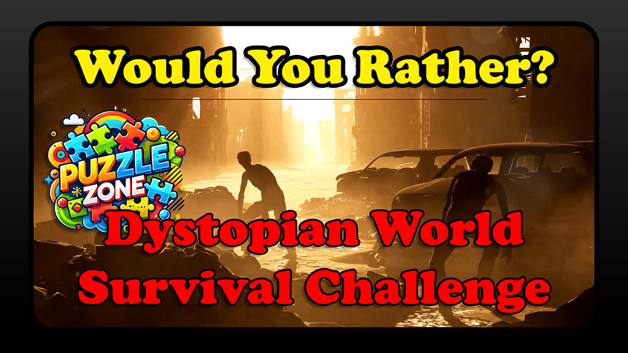 🌍 Would You Survive? Dystopian World Survival Challenge! 🌍