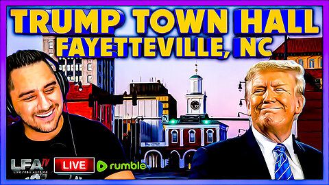 PRESIDENT TRUMP TOWN HALL FAYETTEVILLE, NC | BASED AMERICA 10.4.24 @7PM EST