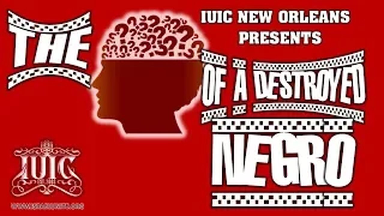 The Israelites: The MIND of a Destroyed NEGRO!!!