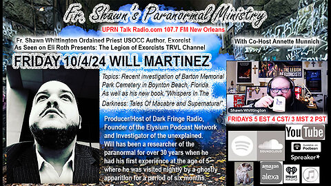 "WILL MARTINEZ" Dark Fringe Radio!