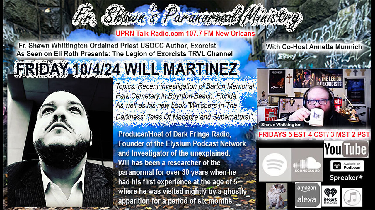 "WILL MARTINEZ" Dark Fringe Radio!