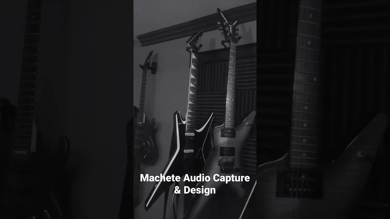 Showin’ off some a da guit-fiddles @ Machete Audio Capture & Design