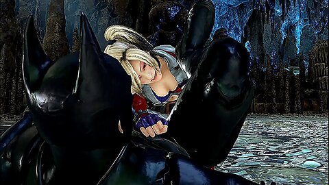 Tekken 7 Batman (Jin Kazama) Punishes Harley Quinn Bad Girl (Ling Xiaoyu)