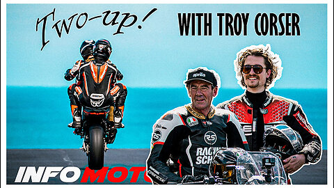 What it's like to ride 'two-up' with a superbike legend | INFO MOTO
