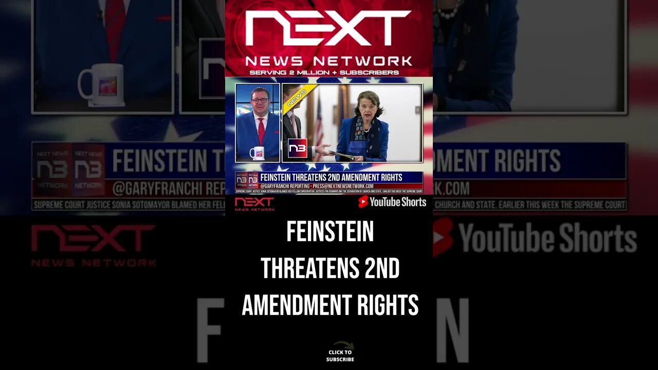 Feinstein Threatens 2nd Amendment Rights #shorts