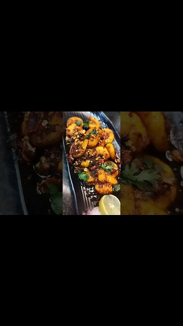 Spicy Prawns #recipe #food #shorts #prawns #seefood