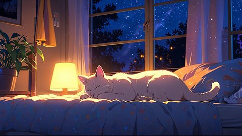 🎧 Relax and Focus with Midnight Lo-Fi 🌙 | Study, Chill, or Sleep Beats