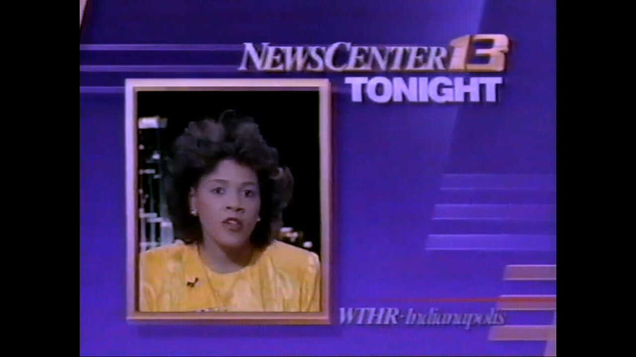 April 9, 1989 - Glendal Jones WTHR News Bumper