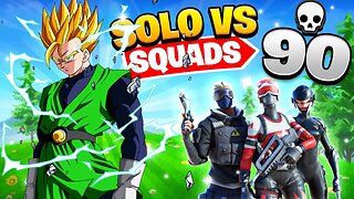 90 Elimination Solo vs Squads Wins Fortnite Chapter 4 (Full Gameplay Season 1)