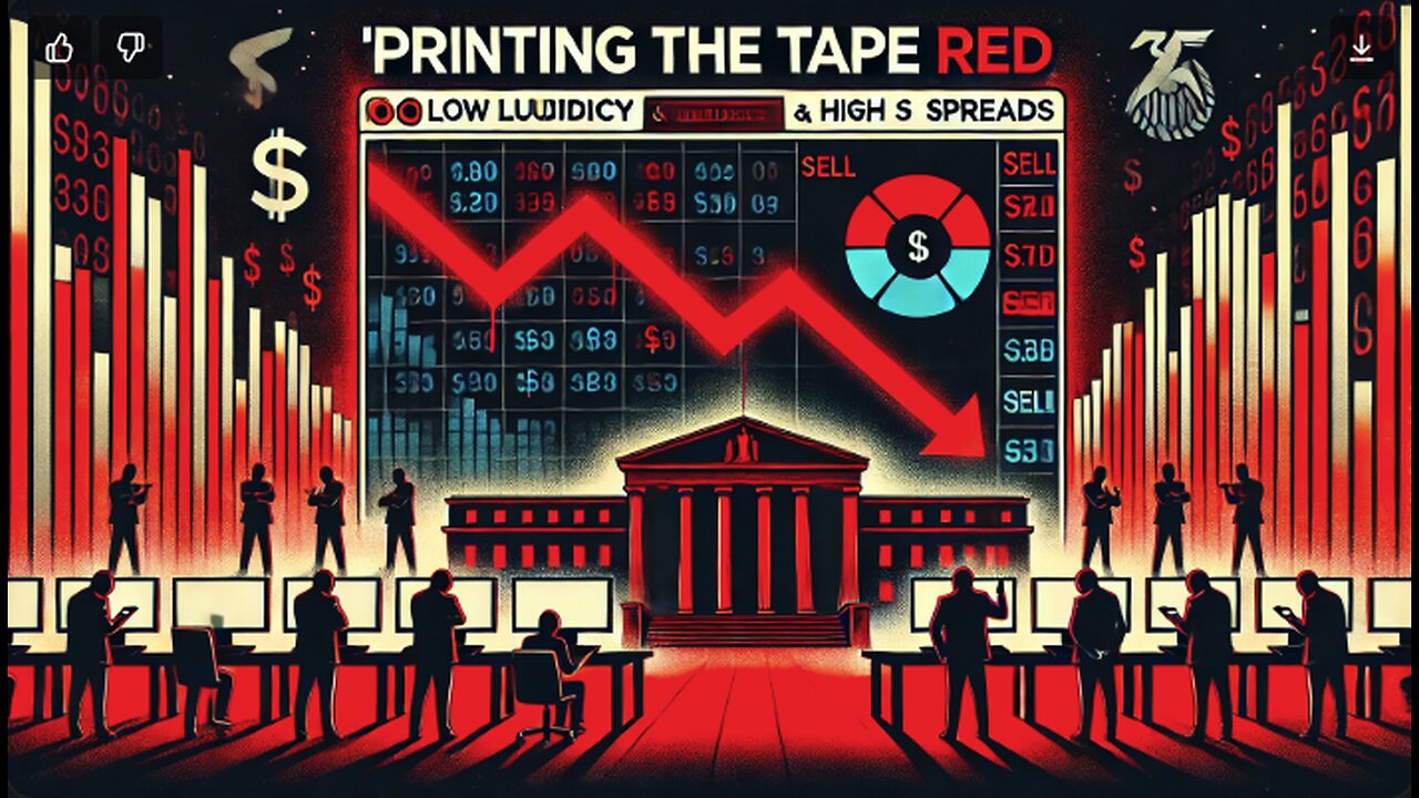 📉 Printing the Tape Red: Market Manipulation Explained