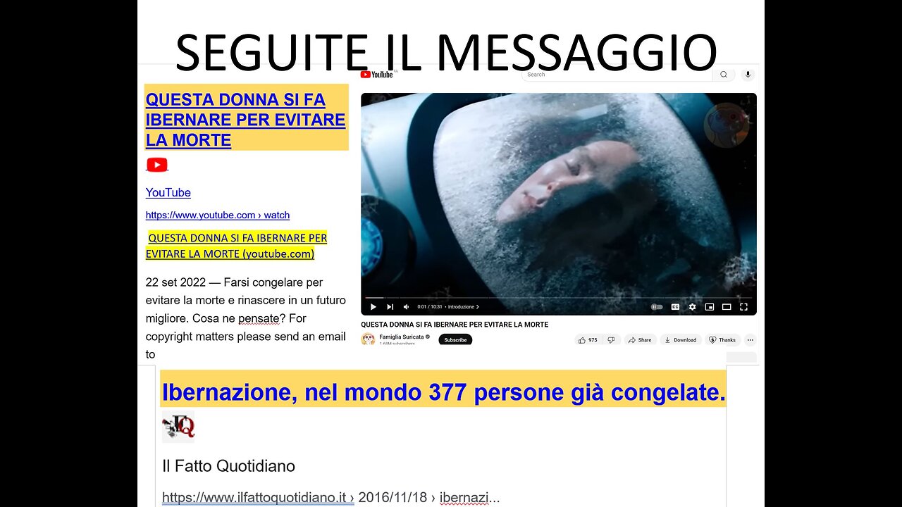 Ibernazione: nel mondo 377 persone già congelate!