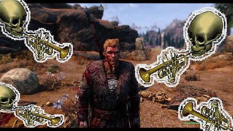 I am become surrounded by Skyrim DOOTING skeletons