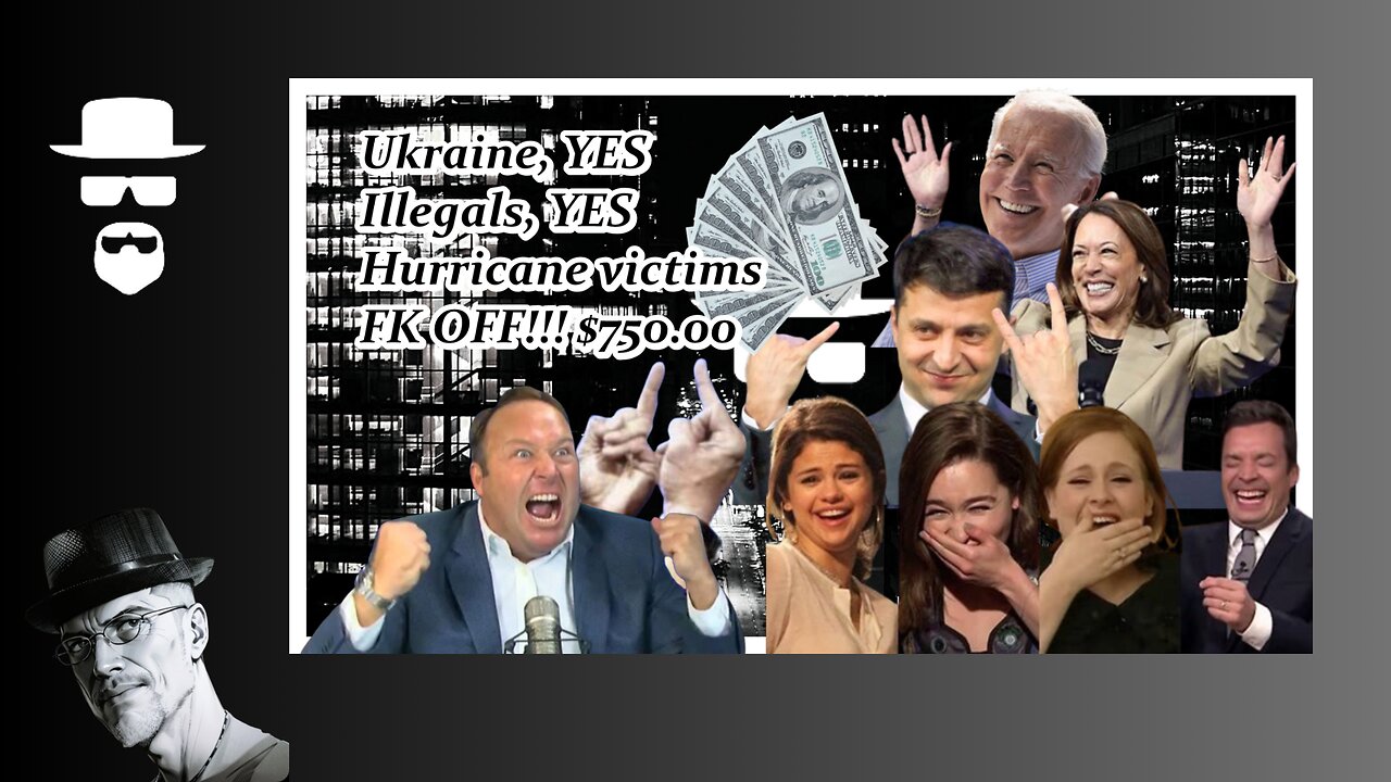 UKRAINE, YES... ILLEGALS, YES...HURRICANE VICTIMS $750.00 WTF???