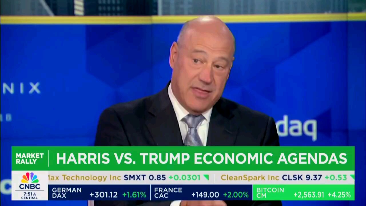 Gary Cohn: "They both have a track record to run on.