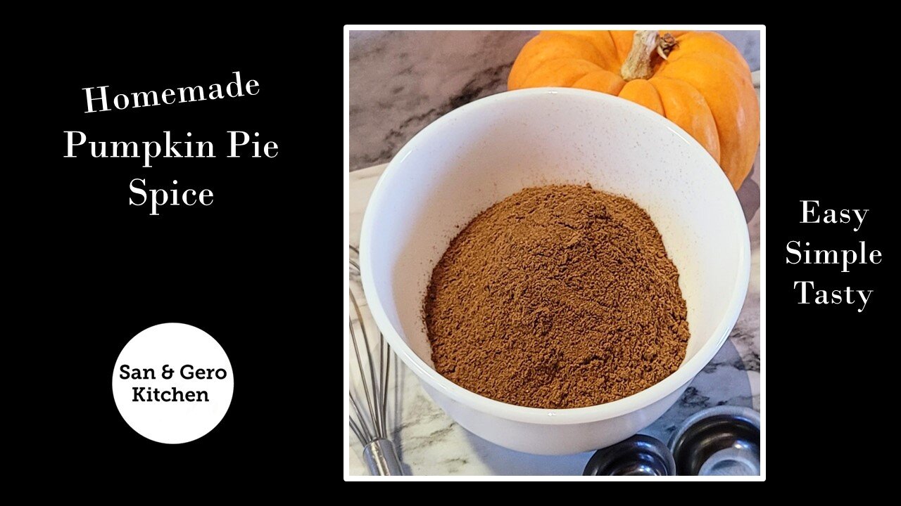 Homemade Pumpkin Pie Spice Recipe