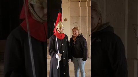 Turning to the tourist #thekingsguard