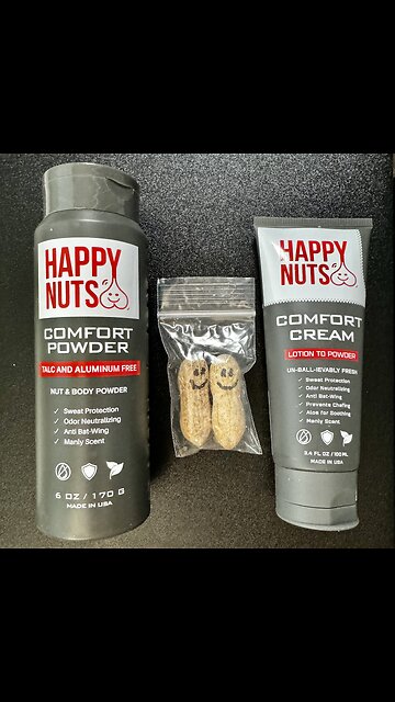 Keep your nuts happy with Happy Nuts!