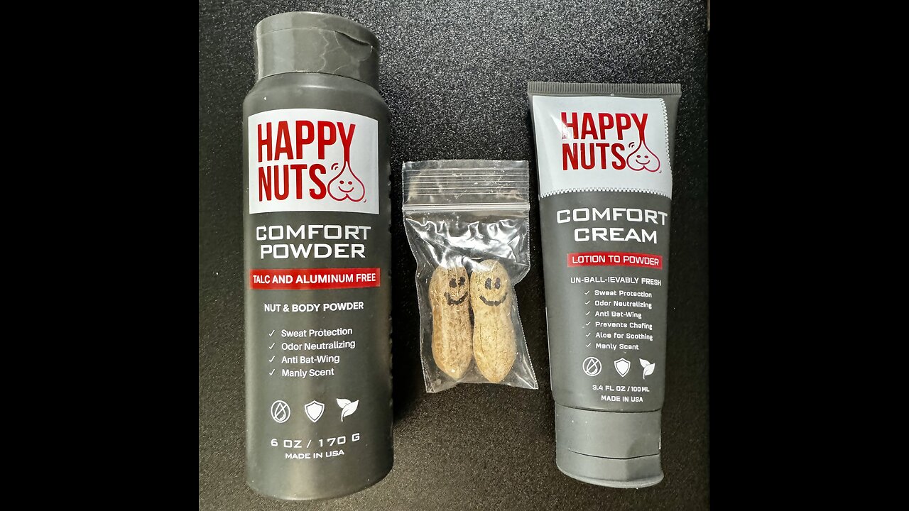 Keep your nuts happy with Happy Nuts!