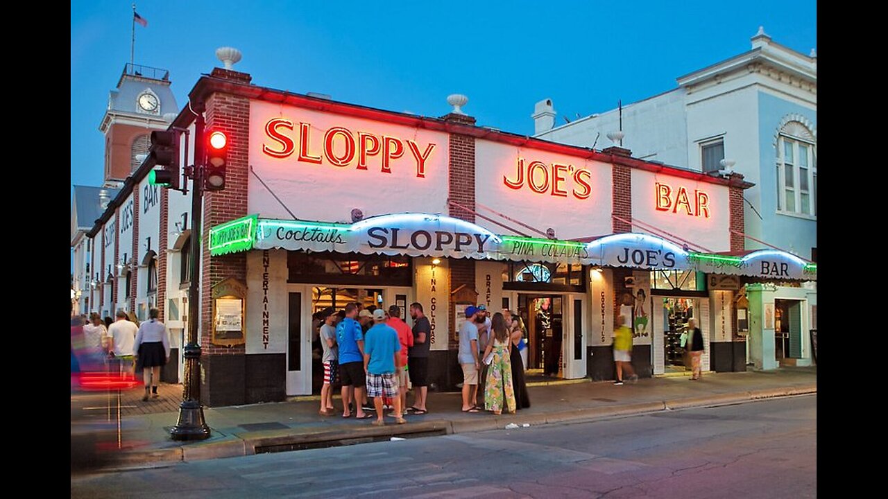 Sloppy Joe's bar, Key West, Florida, USA 🇺🇸 September 1993