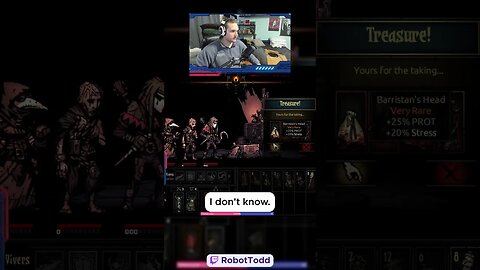 Epic loot from a secret room in Darkest Dungeon #shorts #twitch #gamer #tiktok #streamer