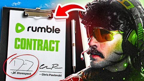 Dr Disrespect JOINS Rumble! Here’s Why It Matters