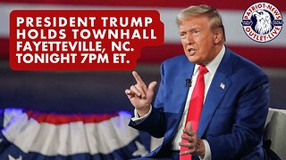 LIVE REPLAY: President Trump Holds Townhall, Fayetteville NC. 7PM ET. | Patriot News Outlet Live