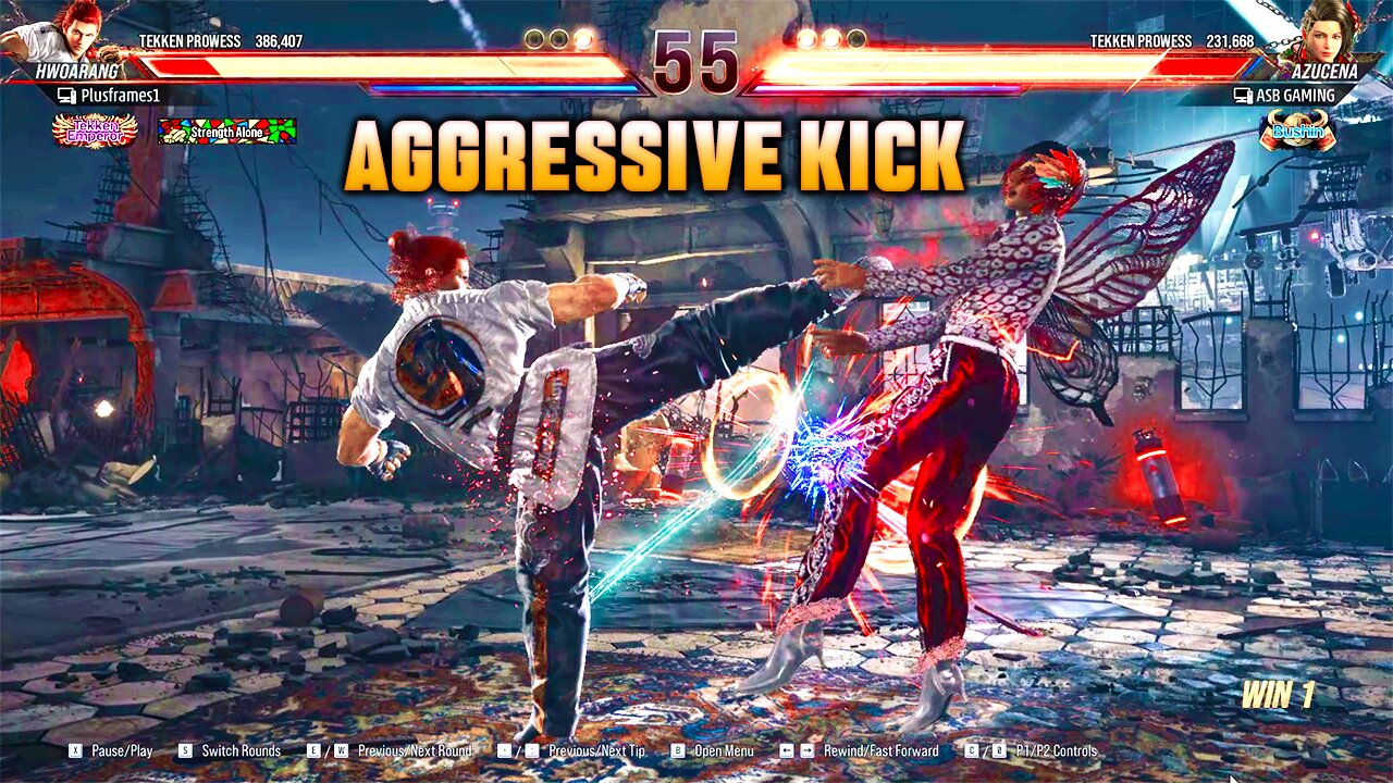 Facing Hwoarang Aggression: My Azucena's Battle in Tekken 8 Online