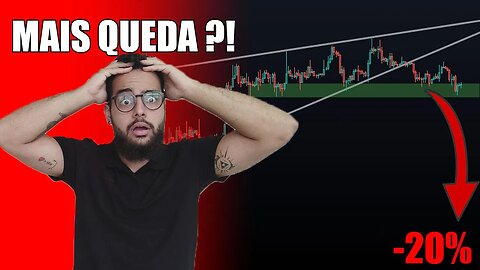 Esse cenário pode fazer o BITCOIN CAIR MAIS | Análise $BTC 09/02/2023