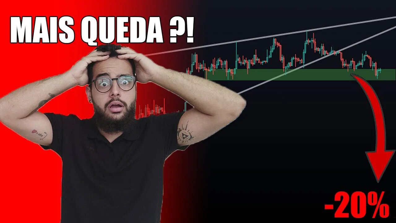 Esse cenário pode fazer o BITCOIN CAIR MAIS | Análise $BTC 09/02/2023