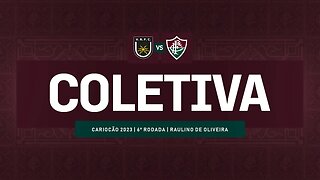 FLUTV - COLETIVA - VOLTA REDONDA 1 X 0 FLUMINENSE - CAMPEONATO CARIOCA 2023