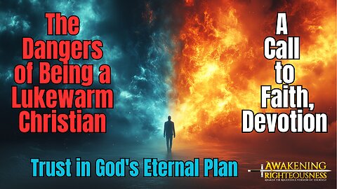 The Dangers of Being a Lukewarm Christian: A Call to Faith, Devotion and Trust in God's Eternal Plan
