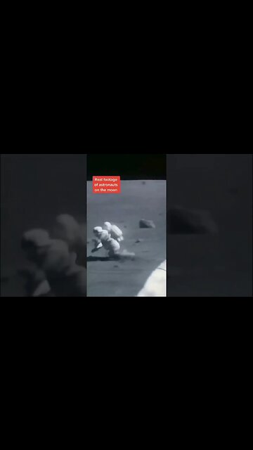 REAL Footage of Astronauts on the Moon