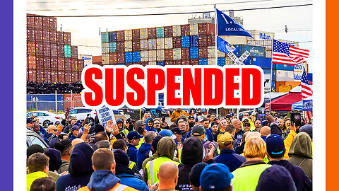 🔴LIVE: Port Strike Updates, FEMA Censorship, Election Challenger SENTENCED 🟠⚪🟣