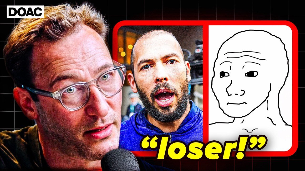 Simon Sinek's BRUTALLY HONEST Opinion On Andrew Tate