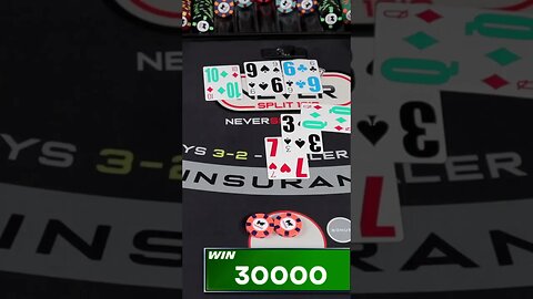$30,000 Blackjack Double