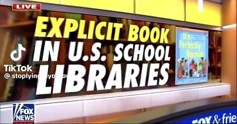 Democrats Pushing Graphic Sex Book For Children In Schools