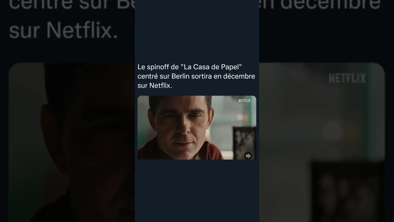 Le spinoff de "La Casa de Papel" centré sur Berlin sortira en décembre sur Netflix.