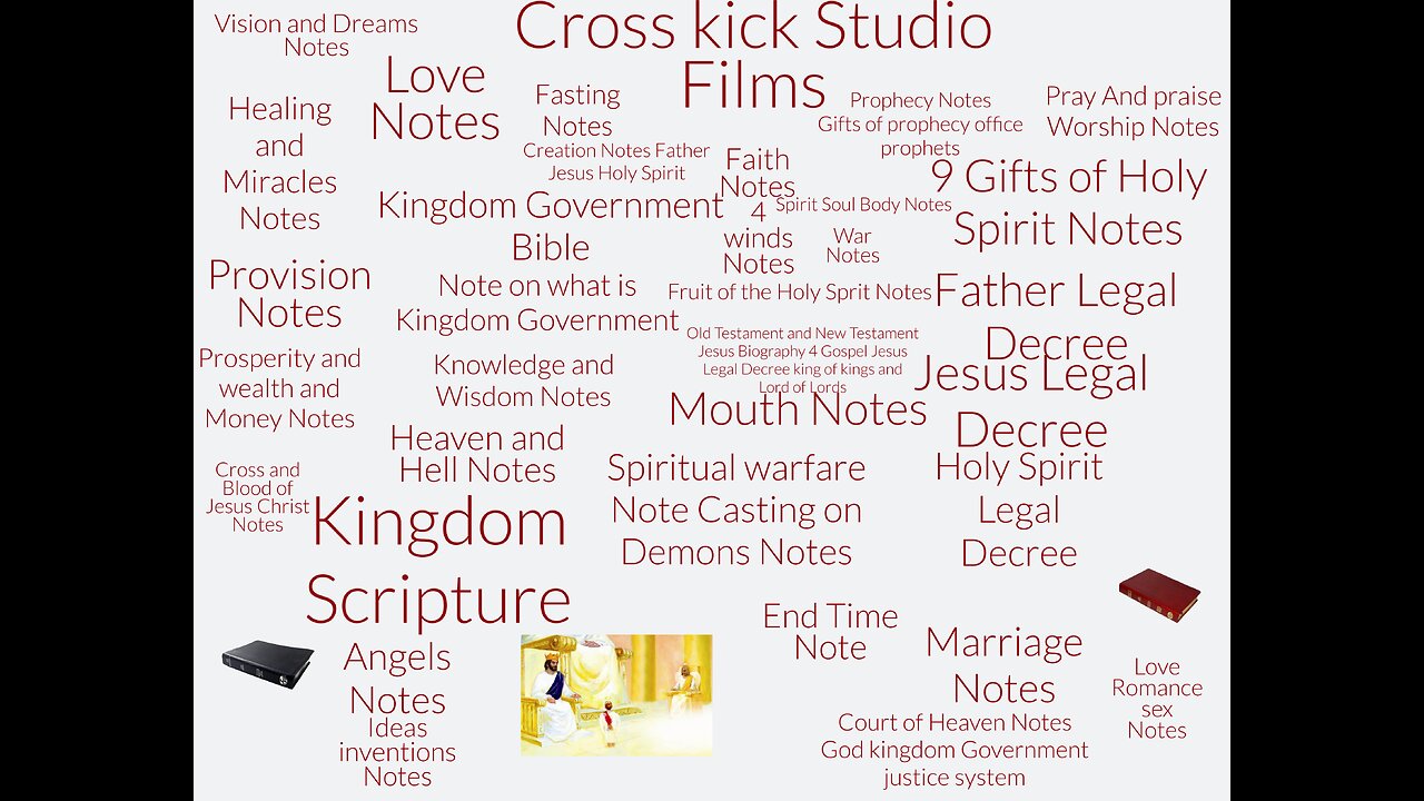 Cross kick Studio Films Kingdom Government Bible