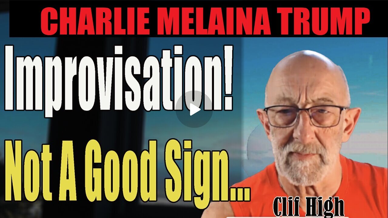 Clif high - Improvisation! Not a good sign...They've gone off their production schedule