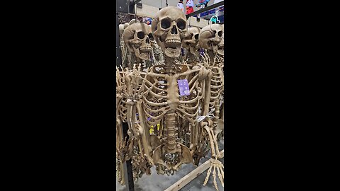 Halloween display at Lowe's