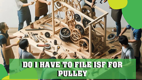 Do You Need to File an ISF for Pulleys? Find Out Here!