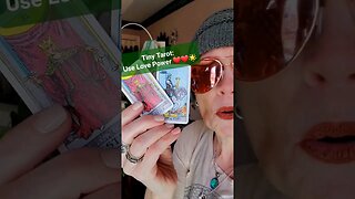 Tiny Tarot: ❤️Power😍of love ❤️! #lowkeymagickal #tinytarot #tarot #abundance #lawofattraction