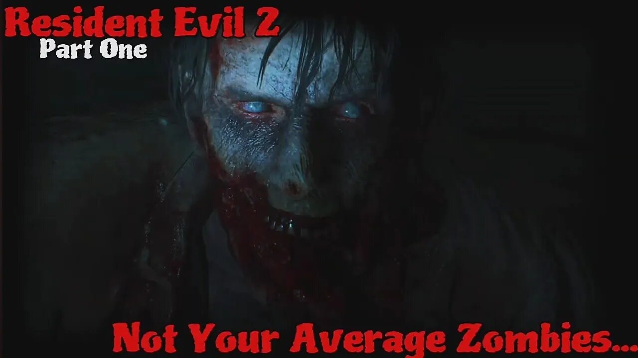 I Use too Many Bullets on these Zombies... - Resident Evil 2 - Part 1