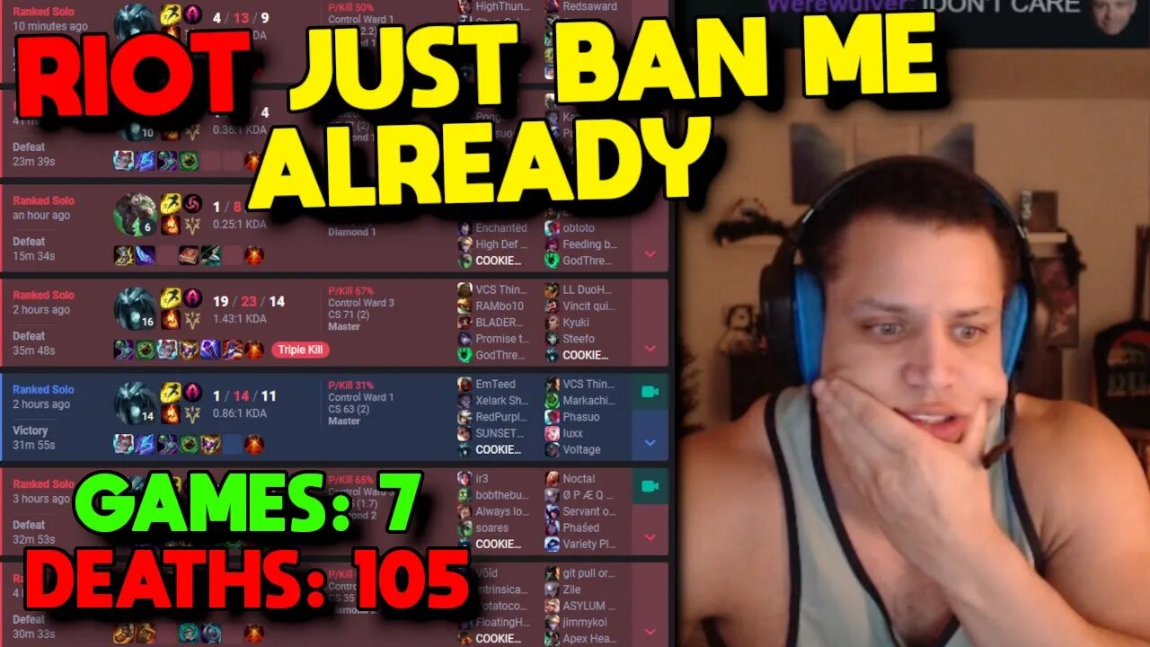 Tyler1 Just Doesn't Care Anymore