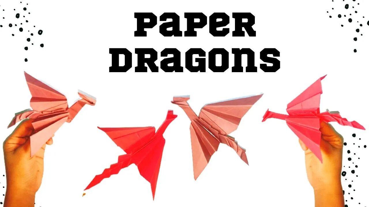 Easy Origami Dragon - How to Fold